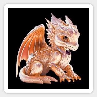 Grimgem Cute Dragon| Dragon Cove Design Sticker